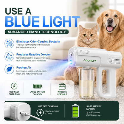 Pet Deodorizer 2.0 Blue Light Enzyme Disinfection