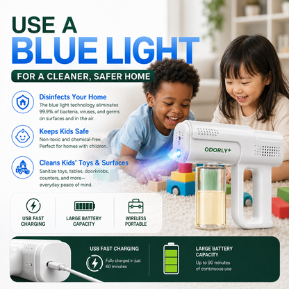 KidSafe™ Disinfection Spray 2.0 Blue Light